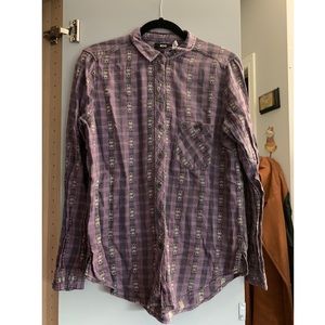 BDG purple button up